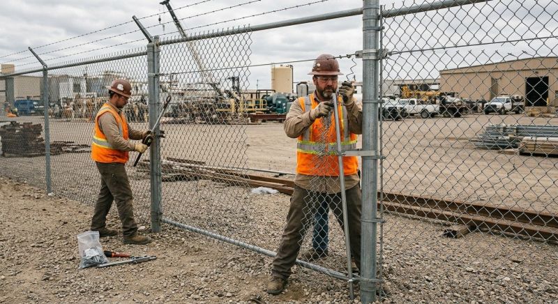 Industrial Fencing Repair