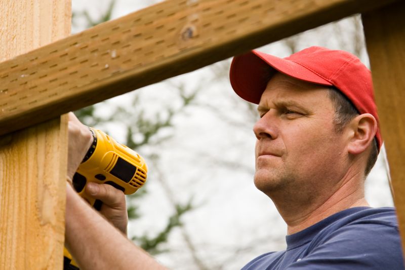 Redwood Fence Repair detail